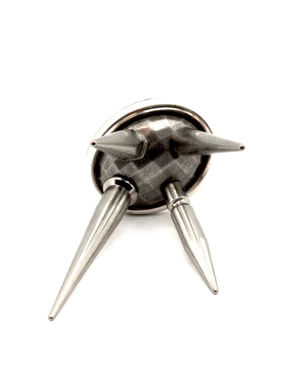 GASOLINE GLAMOUR DISCO SPIKE RING SILVER 🪩🪩🪩 - Picture 2 of 7